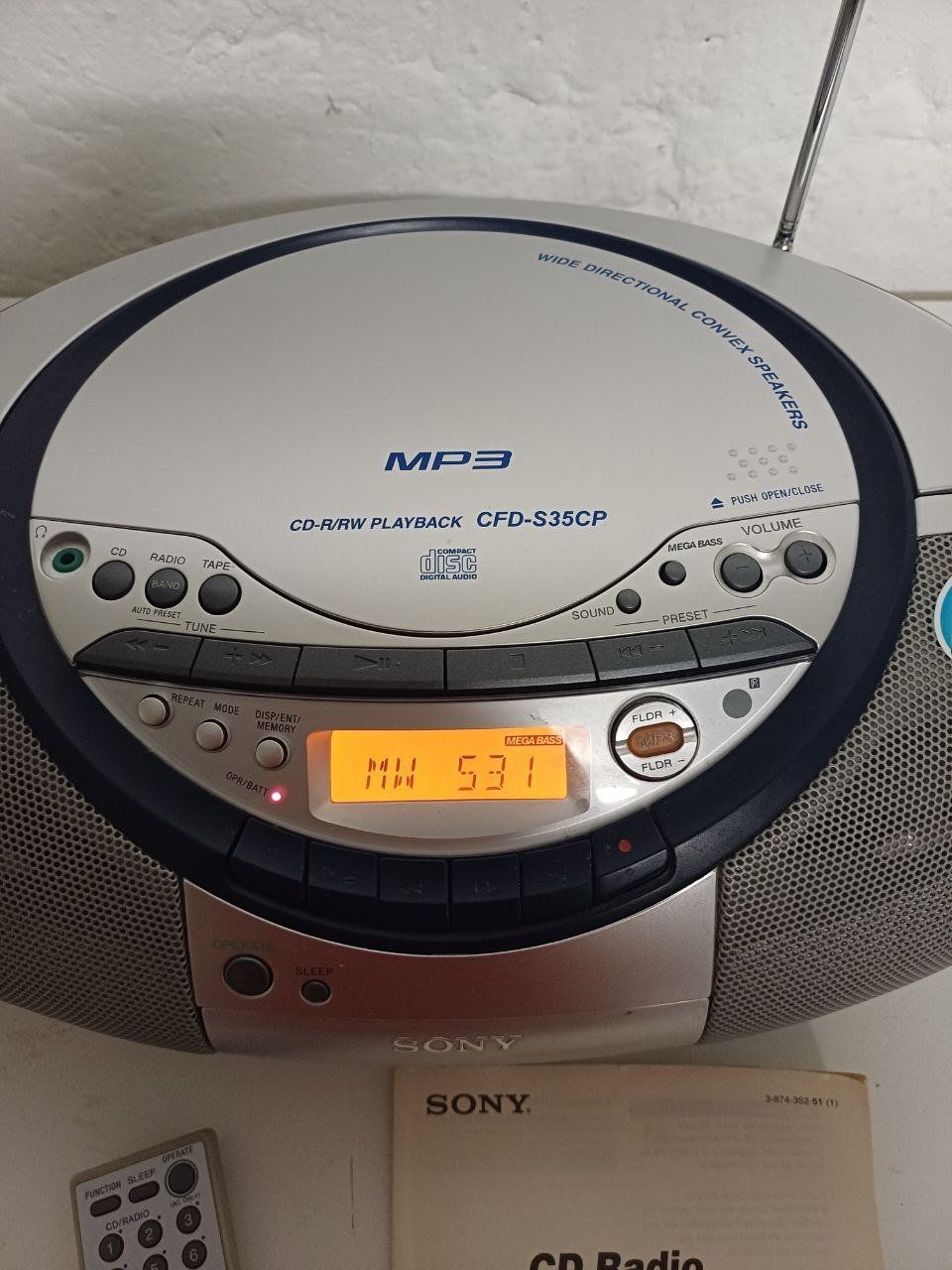Sony Lecteur multimedia & Streamer: Sony CFD-S35CP CD – D'occasion à Bern par Yunkom 1