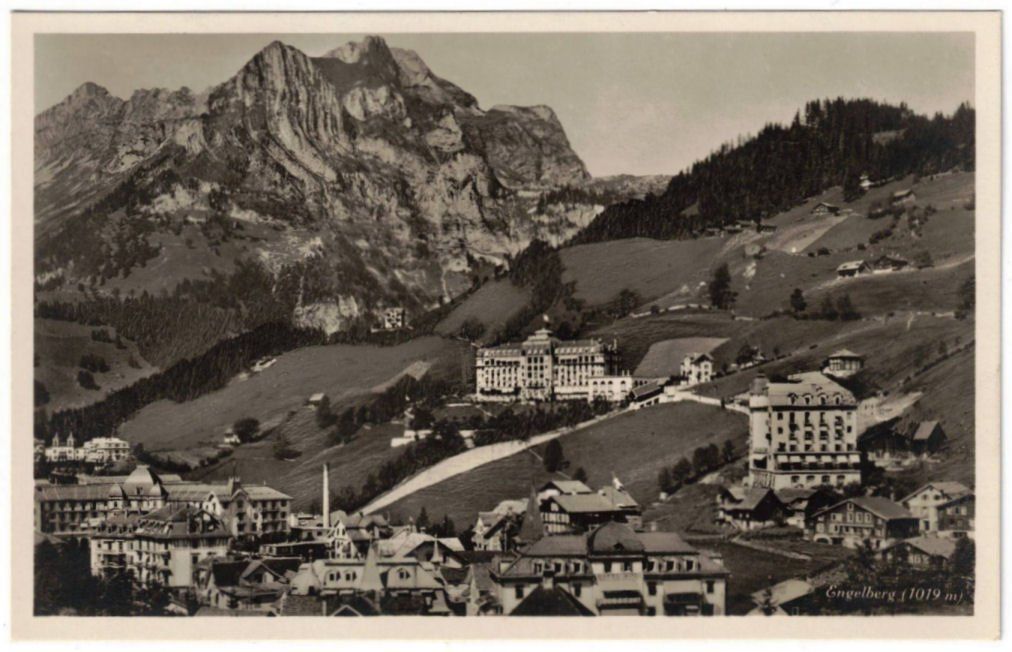Cartoline postali: Engelberg - Standseilbahn Hotel Terrace – Usato da Binningen venduto da Mountainrider