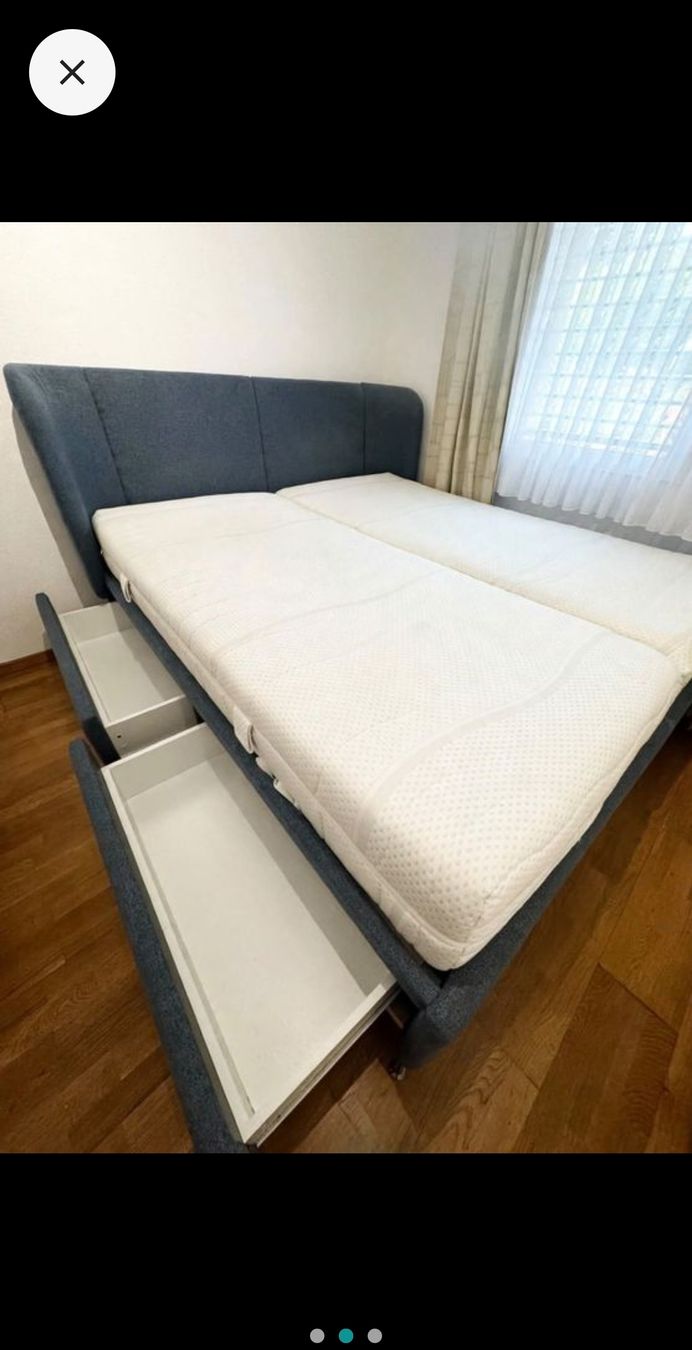 Ikea Lits: Ikea bett 180x200 – D'occasion à Cham par about120 2
