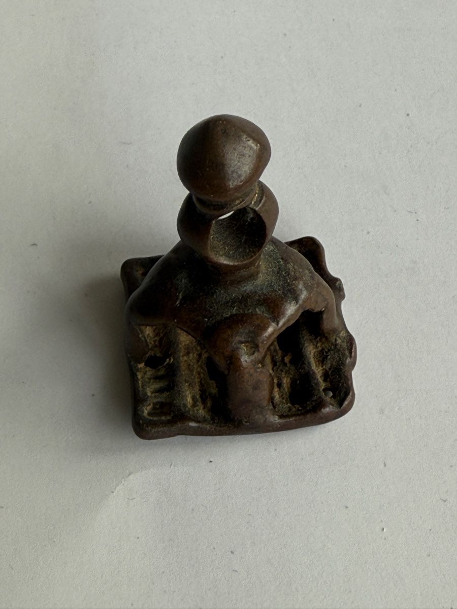 Timbri: Antiker Tilak Stempel aus Bronze – Usato da Zürich venduto da Geniuss 2