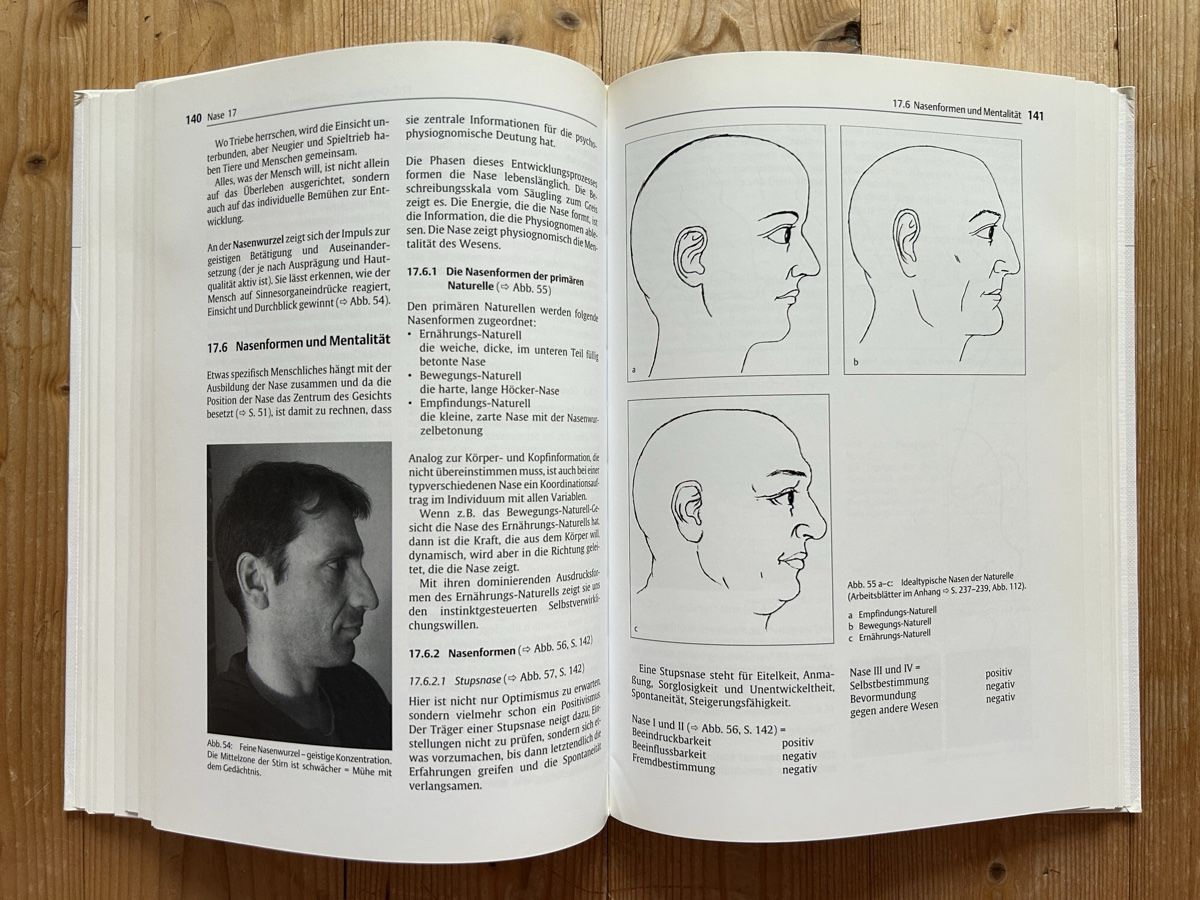 Libri: Lehrbuch der Psycho-Physiognomik, Antlitzdiagnostik – Usato da Himmelried venduto da rasmus67 7