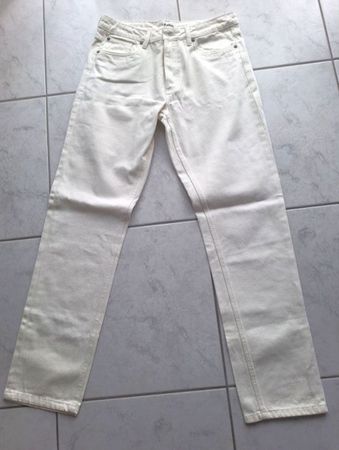 NOUVEAUX jeans DENIM blancs hommes 32/34