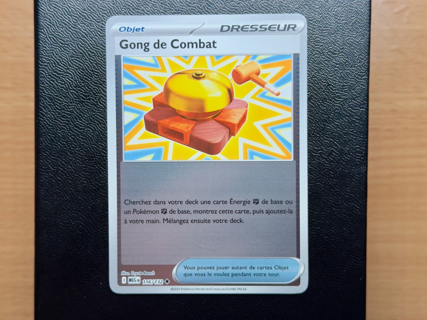 Pokémon Carte collezionabili: Gong de Combat Reverse (116/132)-Méga-Évolution -ME01-MEG FR – Usato da Chézard-St-Martin venduto da Kro_Cards