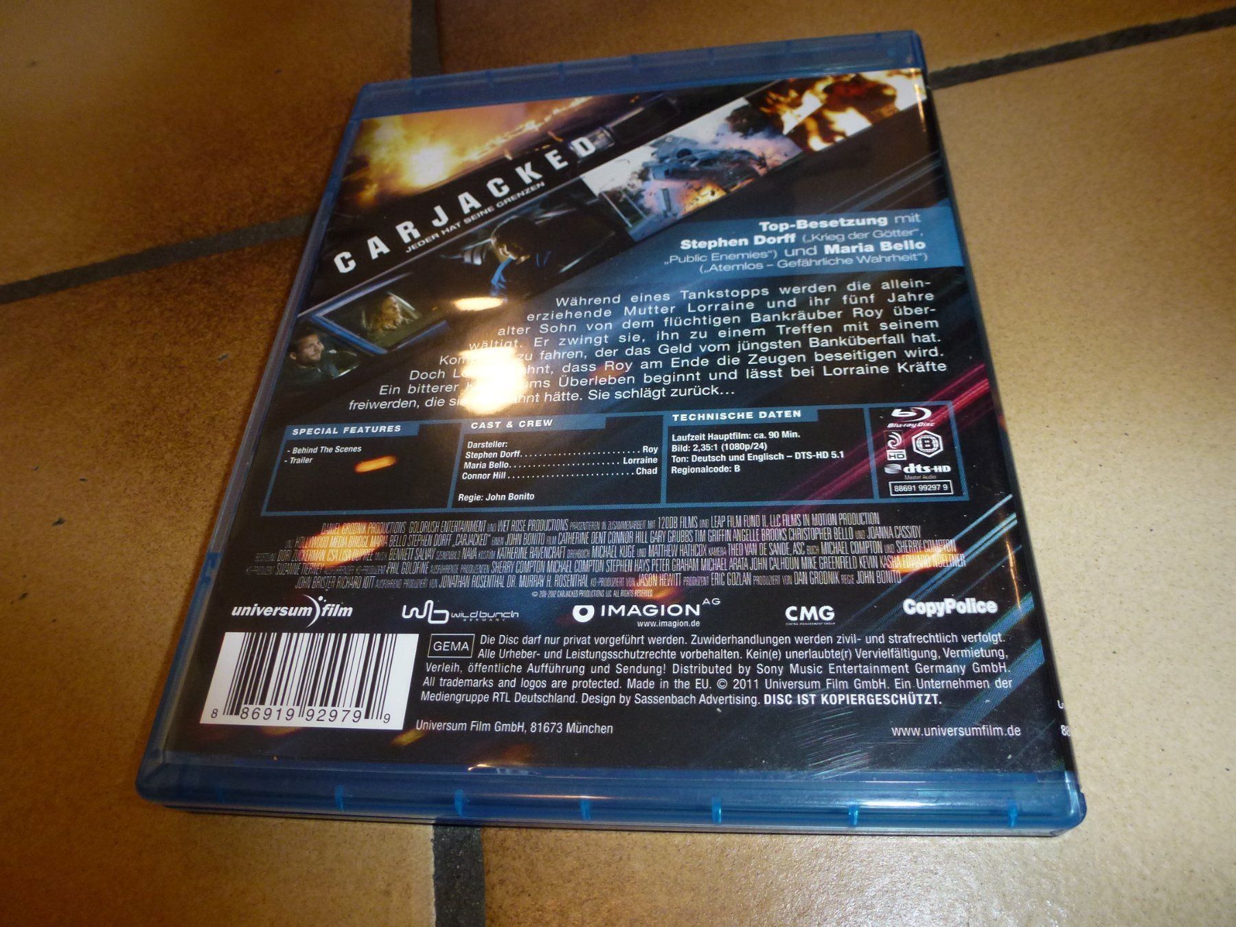 Tutti i DVDs: Carjacked BLU-RAY – Usato da Olten venduto da Disc-Verkauf 2