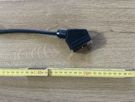SCART Kabel - Schwarz - 1.5 m  (1 von 2 Stück)
