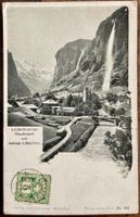 LAUTERBRUNNEN - Litho 1903... Schön !