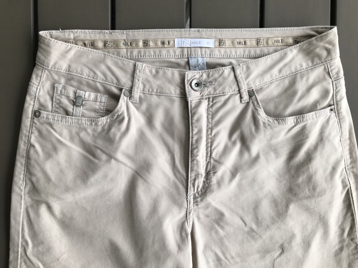 Nile Hosen: Nile Barrel Hose, Grösse S+, beige – Neu (gemäss Beschreibung) aus Ebnat-Kappel von Molton 2