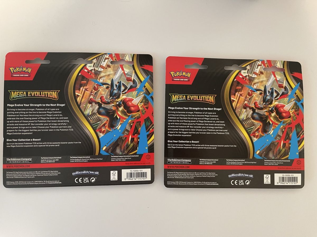Pokémon Cartes à collectionner: 2x Mega Evolution 3-Pack Blister EN – Neuf avec emballage d'origine à Zürich par AndyWins 1