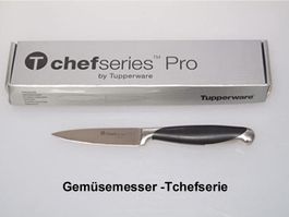Edelstahl - Gemüsemesser *Tchefserie PRO * Tupperware * NEU