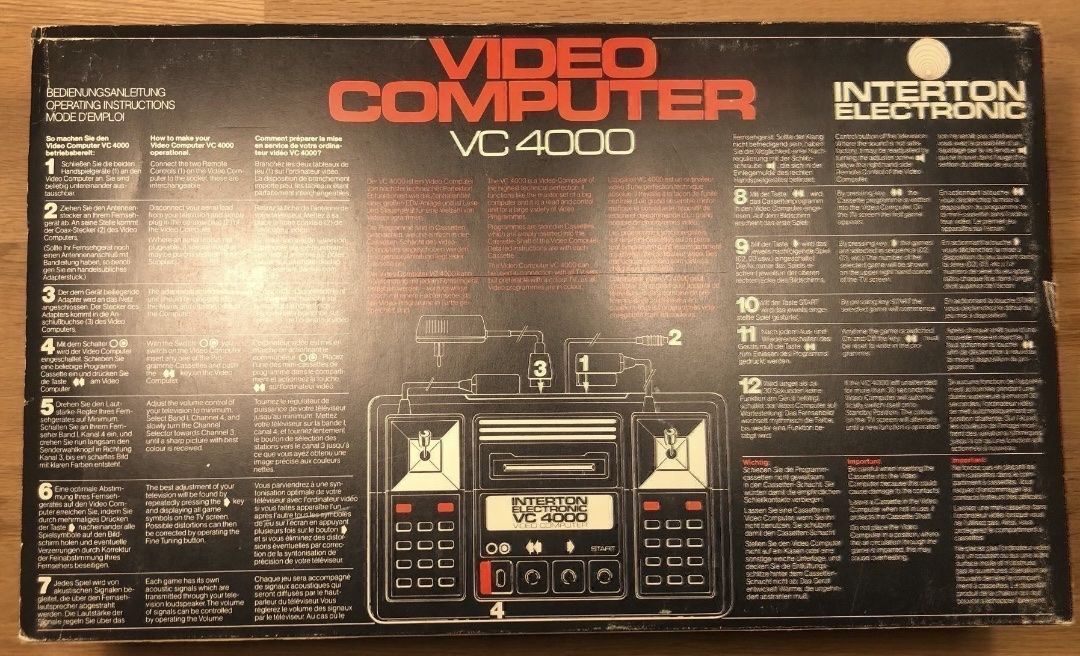 Konsolen: Retro Konsole Interton VC 4000 OVP – Gebraucht aus Kestenholz von Matti_10 1