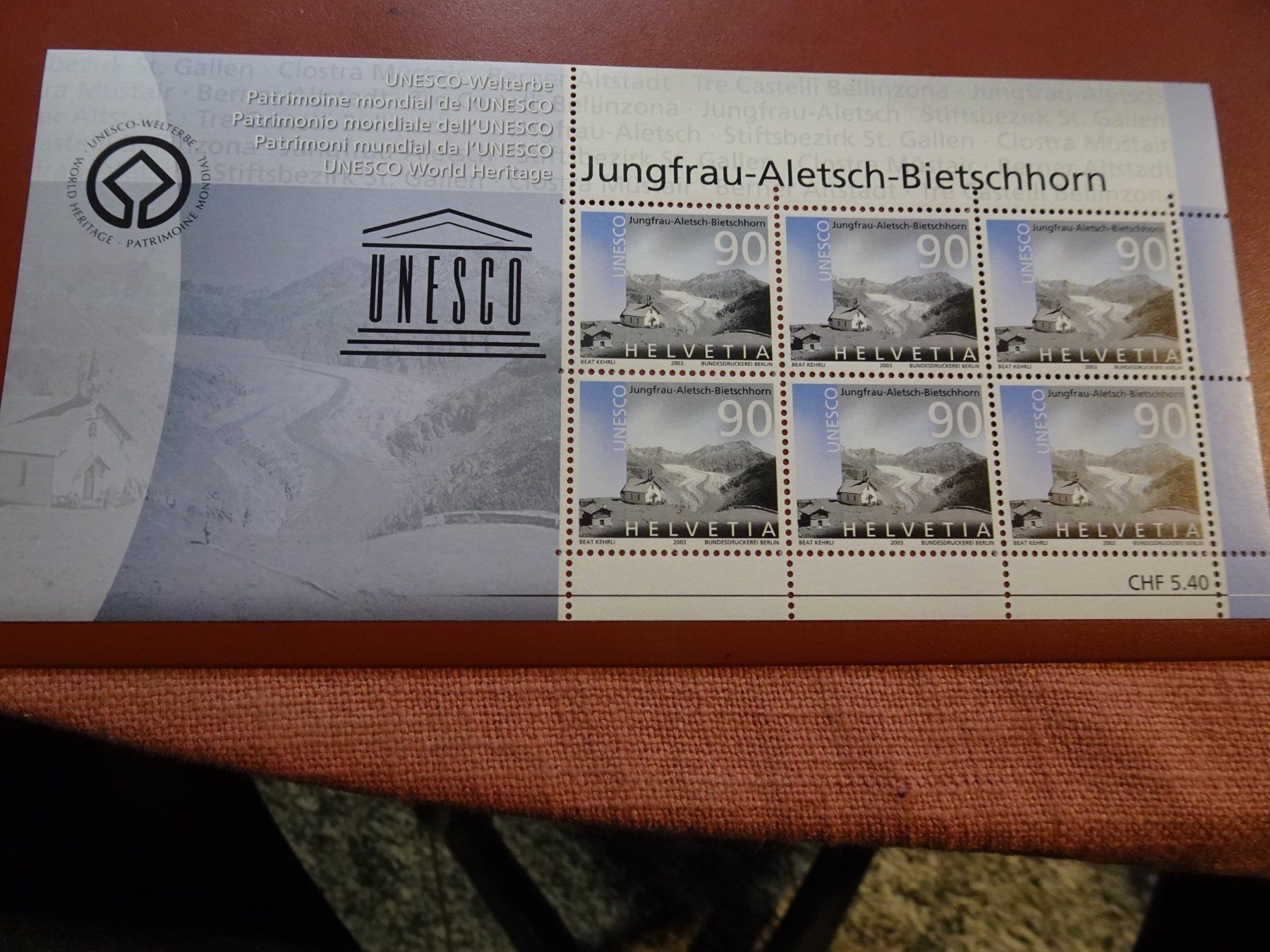 Tutti i francobolli: 2005, KLEINBOGEN, POSTFRISCH, UNESCO JUNGFRAU – Nuovo (secondo la descrizione) da Eschenbach SG venduto da eDaisy