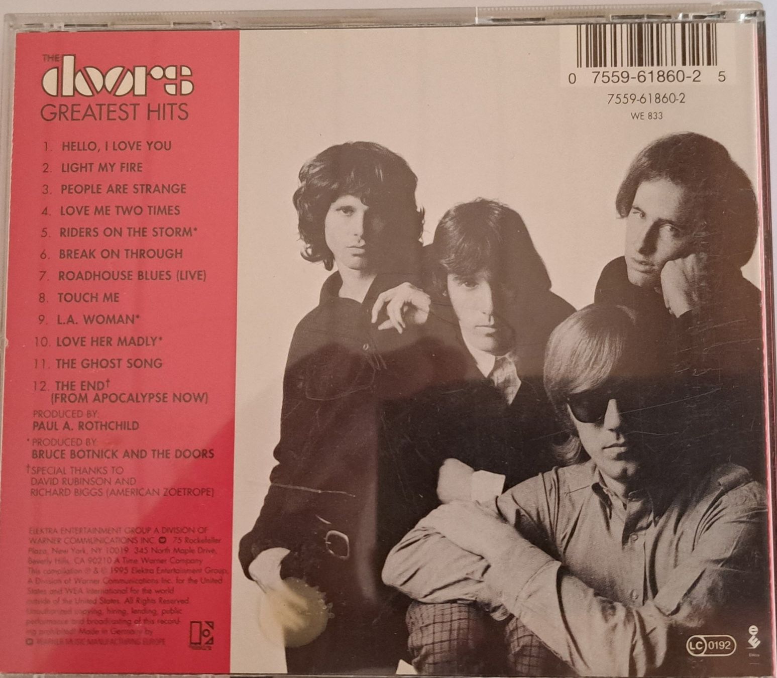 CD: The Doors - Greatest Hits – Usato da Tenniken venduto da mik_6mxg 3
