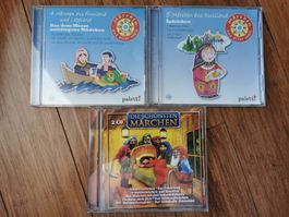 3x CDs "Märchen aus aller Welt", Top Zustand, Kinder