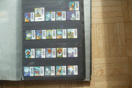 Kl. Lot BRD 2022-25, Selbstklebende u. Bogenmar., gestempelt