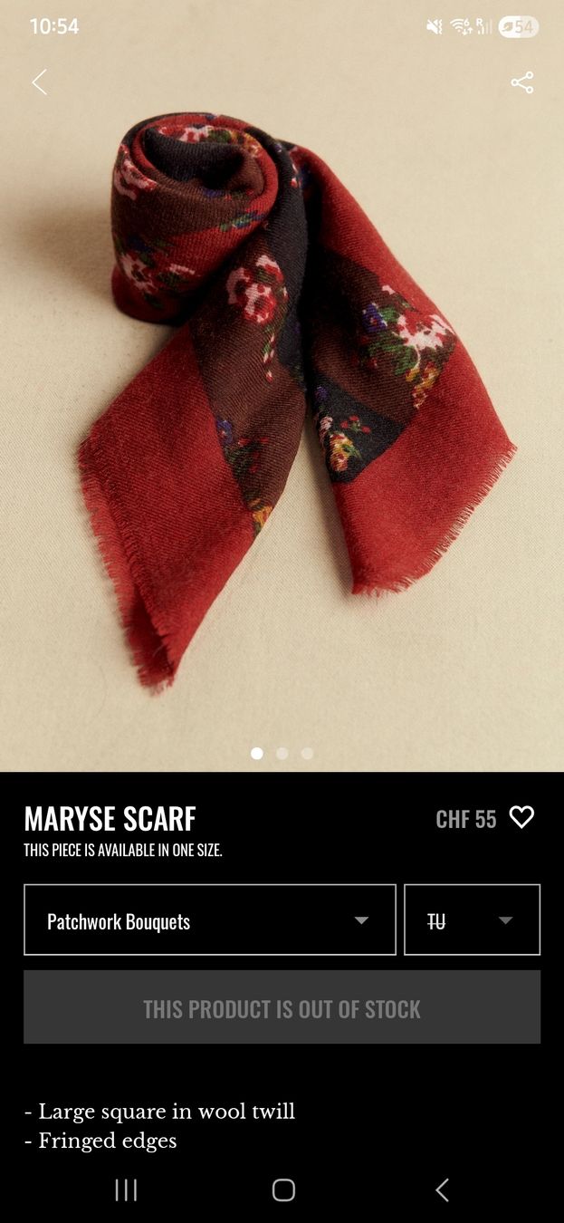 Sezane Foulard & Sciarpe: Sezane Maryse Scarf neu – Nuovo (secondo la descrizione) da Sax venduto da Hannamuesli