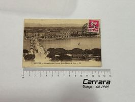 Postkarten Genève Pont du Mont Blanc et le Jura 1912