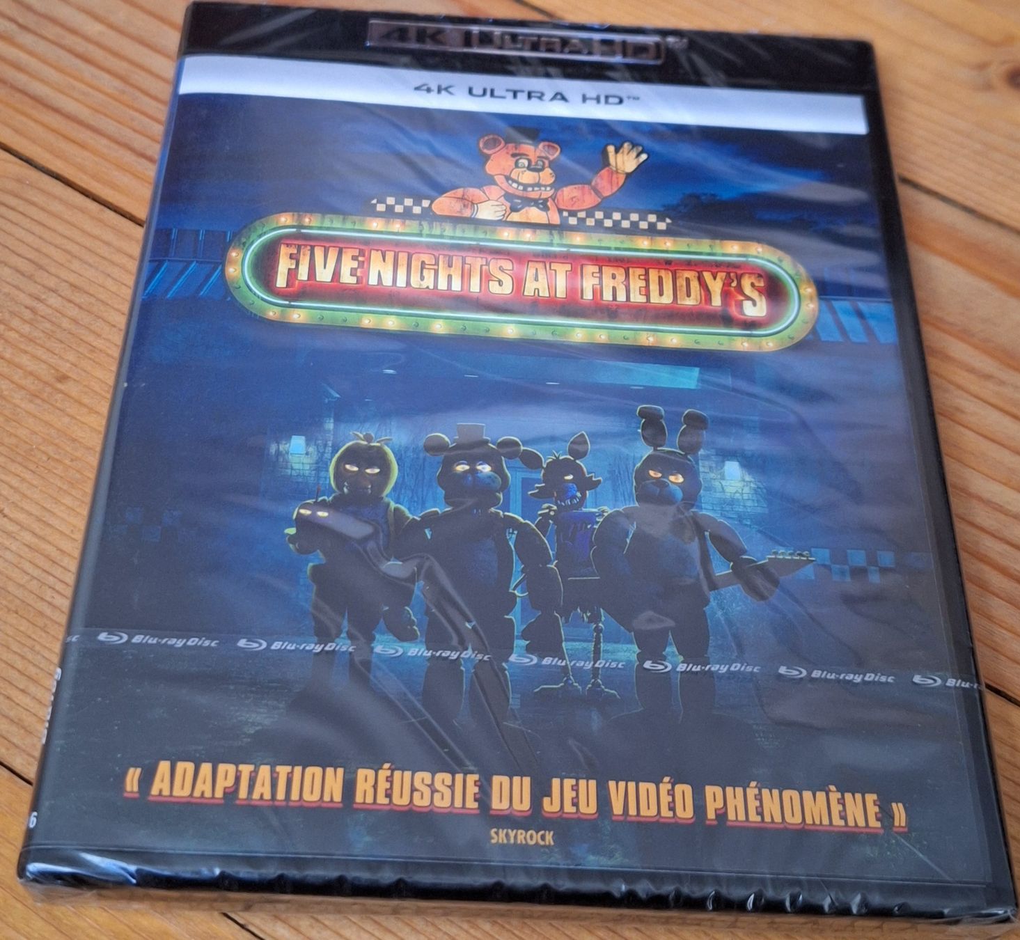 Tutti i DVDs: Five Nights at Freddy's - 4K UHD Blu-ray – Nuovo e nell'imballaggio originale da Schmitten FR venduto da Sidewinder