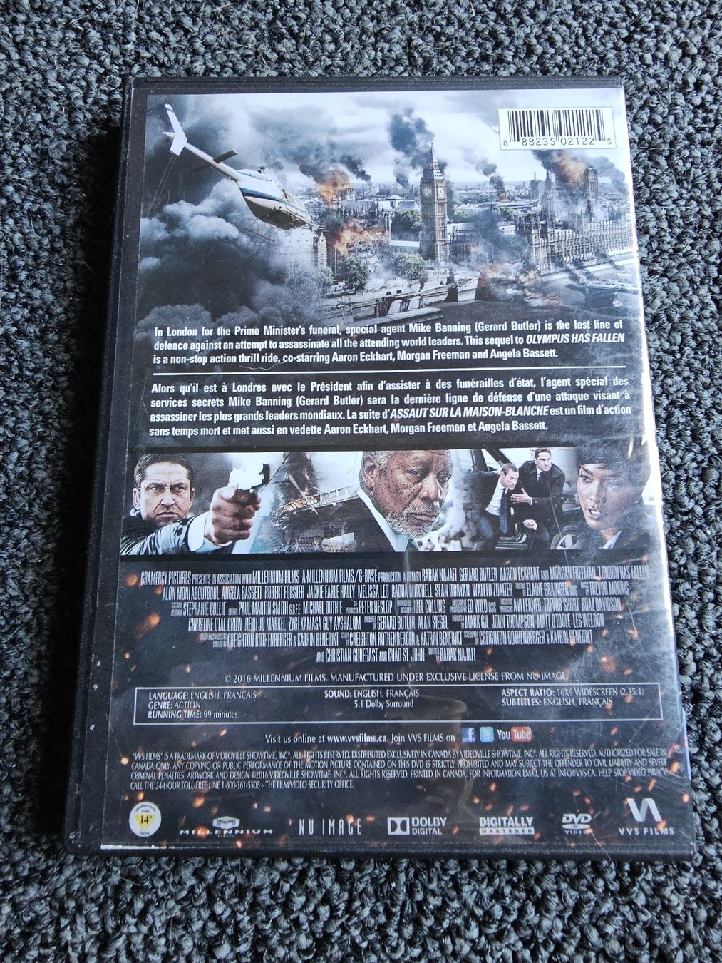 Tutti i DVDs: Action-DVD London Has Fallen (17002) – Usato da Ruswil venduto da jan_bxl5 1