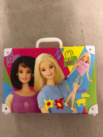 Barbie Kinderkoffer / Spielkoffer 33 × 23 × 10 cm unbenutzt