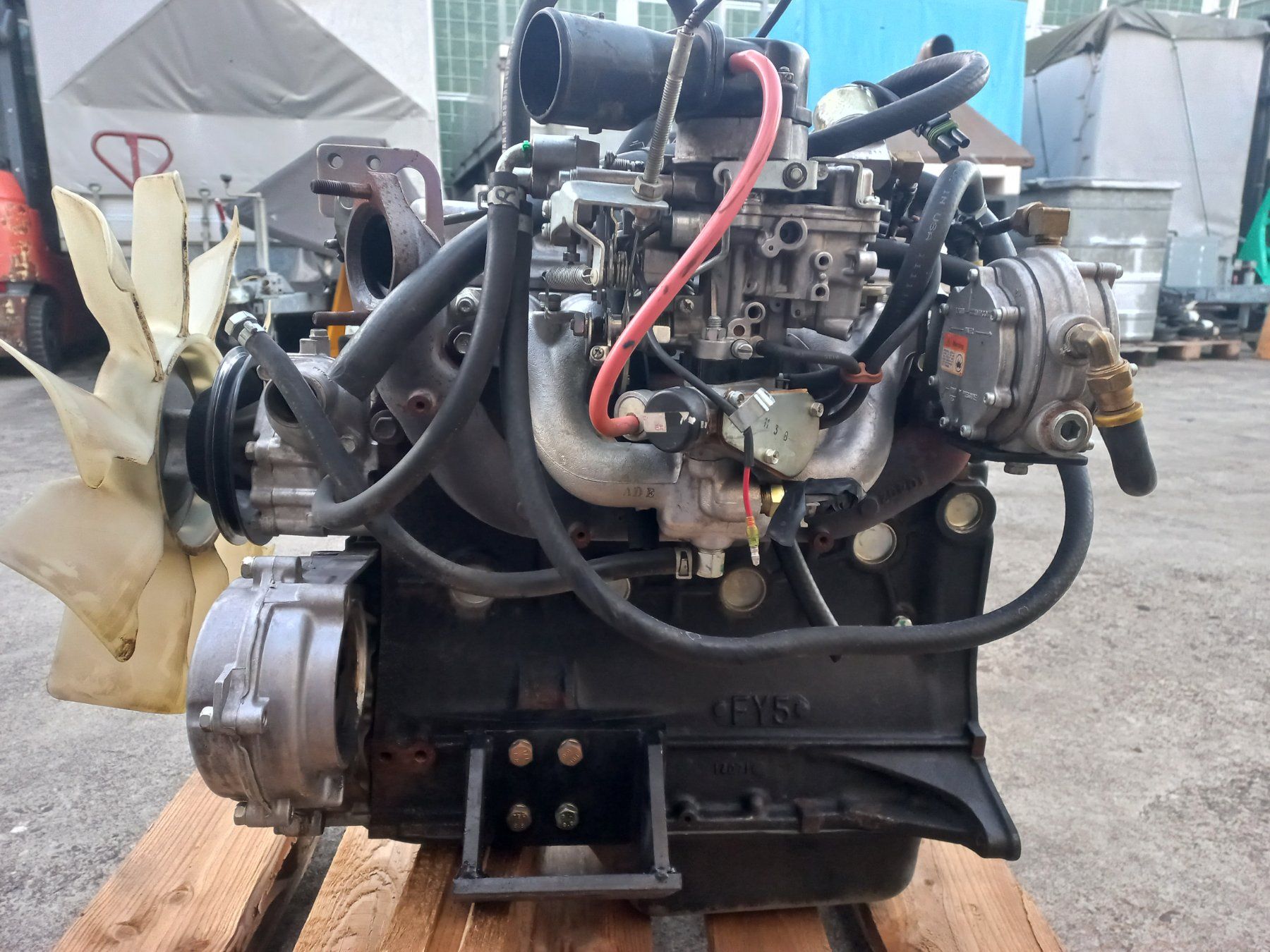 Stapler Motor Gas- / Benzinmotor Nissan K25 evtl. Mitsubishi (Gebraucht ...