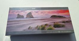 Panorama Puzzle 1000 Teile - Wharariki Beach, neu