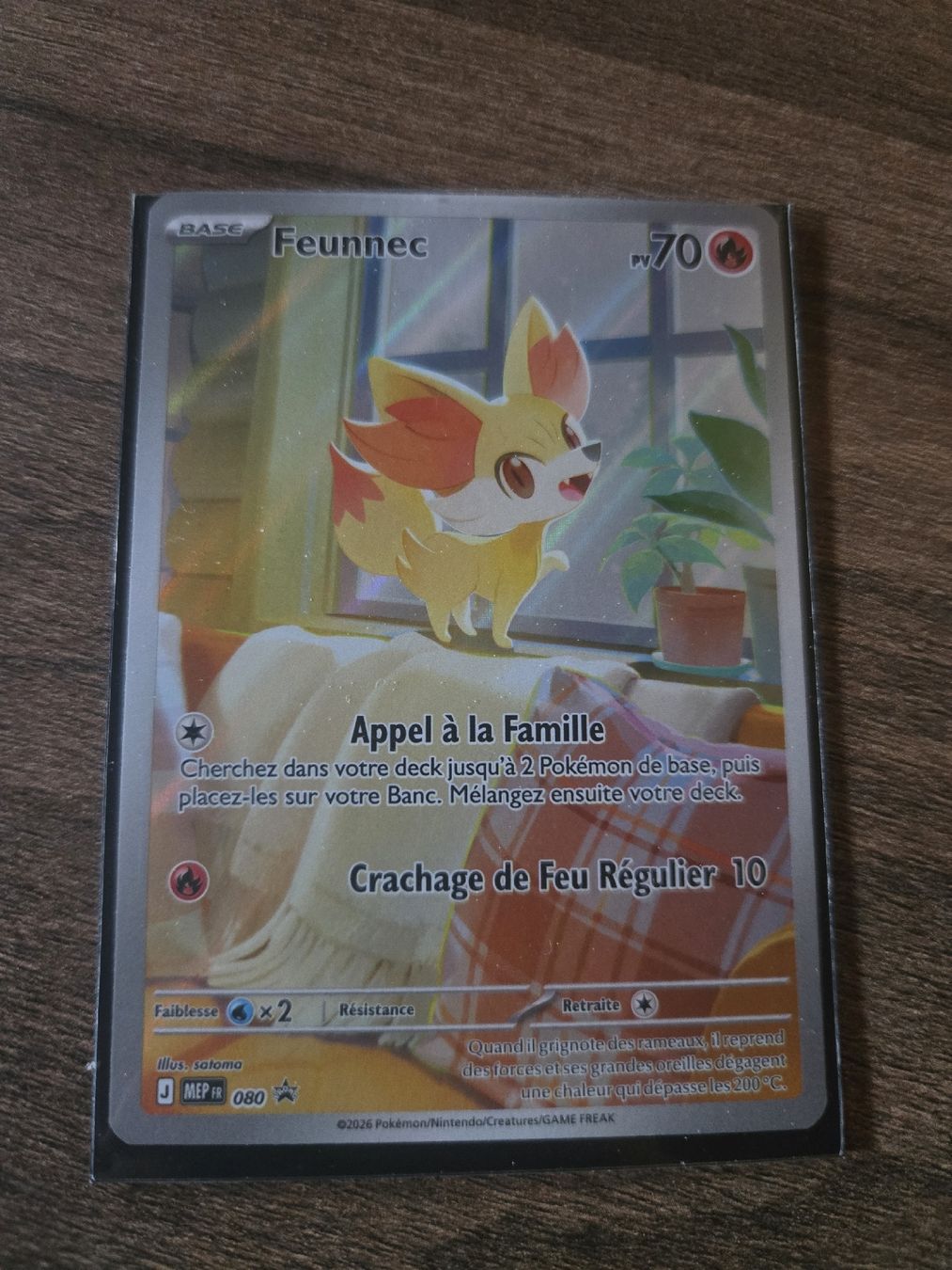 Pokémon Carte collezionabili: Chaos Ascendant Feunnec Promo 080 – Nuovo (secondo la descrizione) da Rossinière venduto da seb_68fd