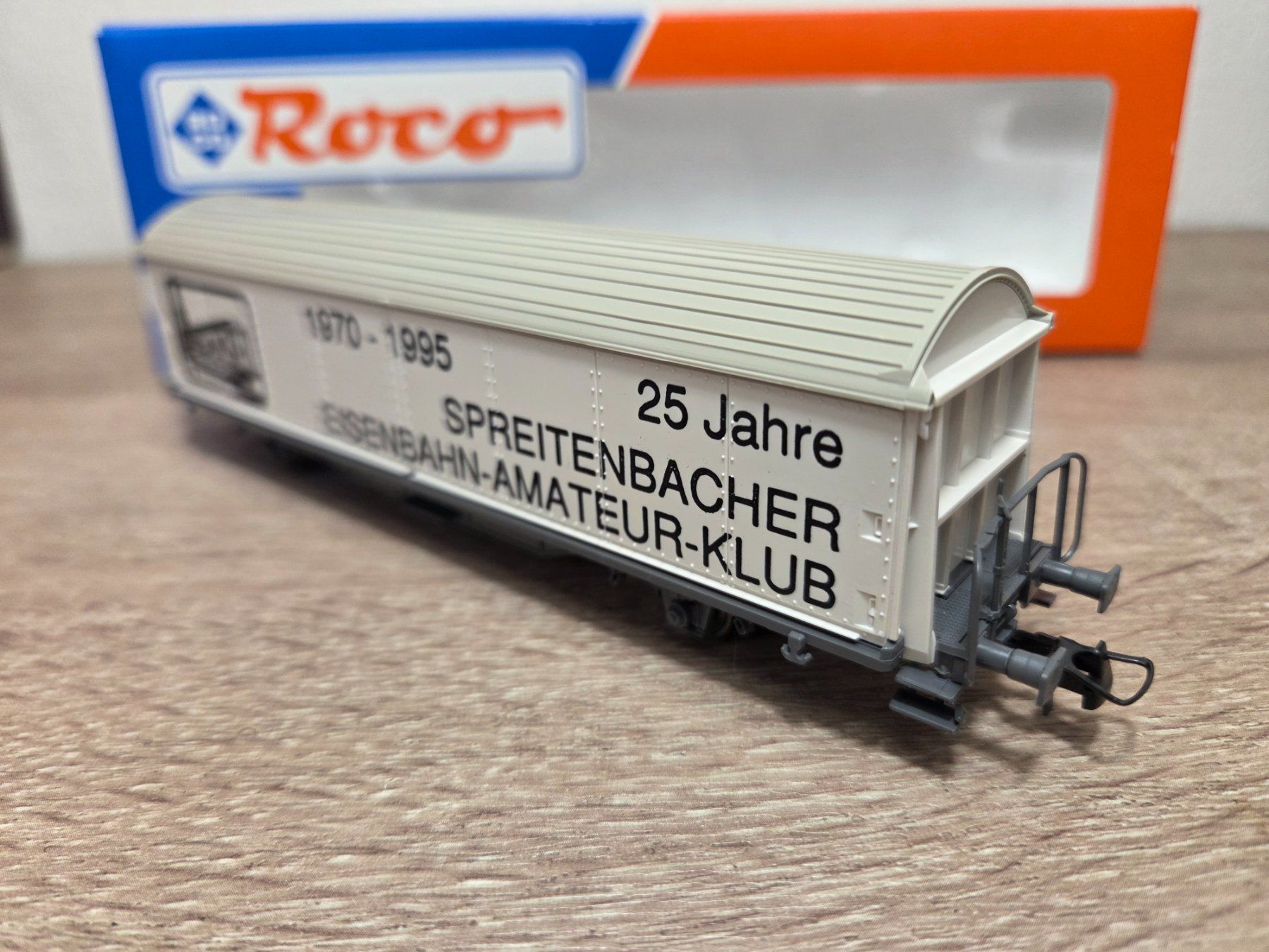 Roco Modelleisenbahnen: Roco SPEAK Güterwagen SBB H0 – Gebraucht aus St-Aubin-Sauges von Lo_Go 3