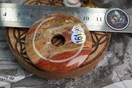 Trümmer Jaspis    Pi  Scheibe  ca50mm    ab  1.-     Räumung