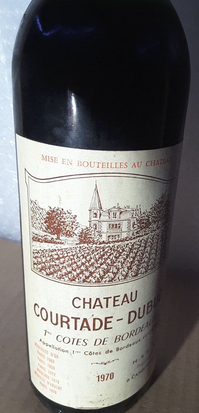 Vino: 1970 Chateau Courtade-Dubuc – Nuovo (secondo la descrizione) da Schwerzenbach venduto da sl_37c