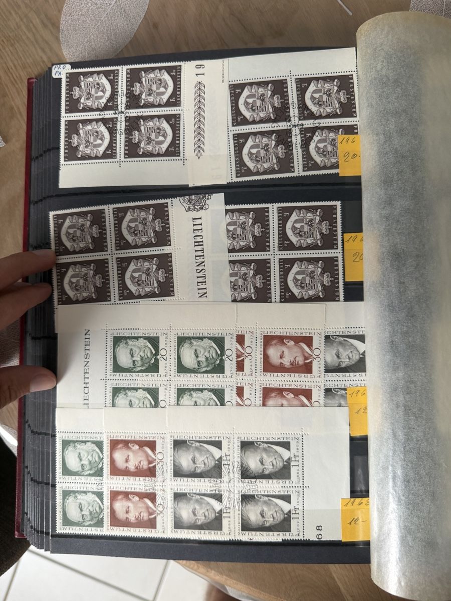 Tutti i francobolli: Collection de timbre Suisse Liechtenstein – Nuovo (secondo la descrizione) da Châtelaine venduto da lan_55vt 2