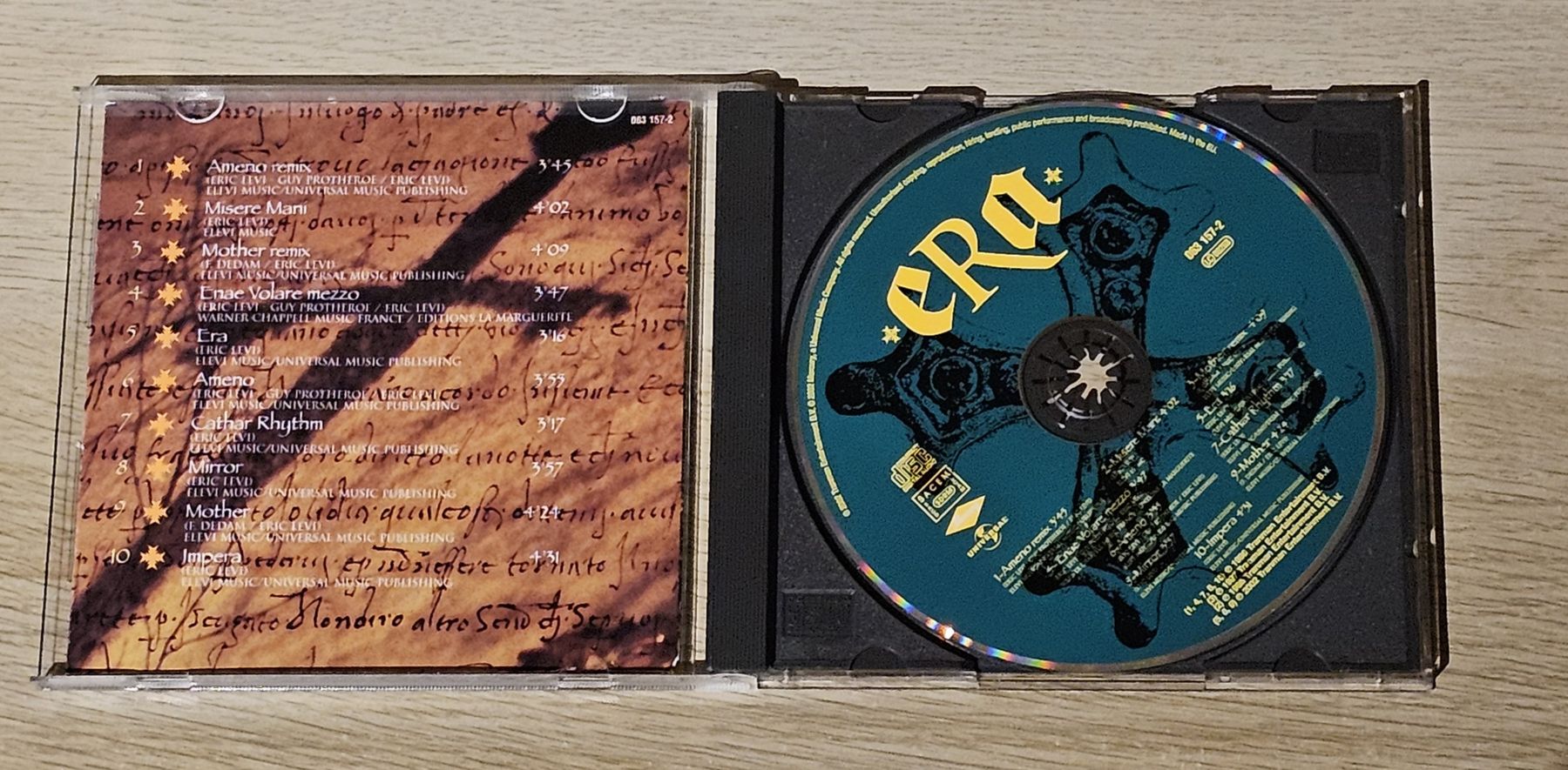 CD: ERA - CD – Usato da Fislisbach venduto da Anico99 1