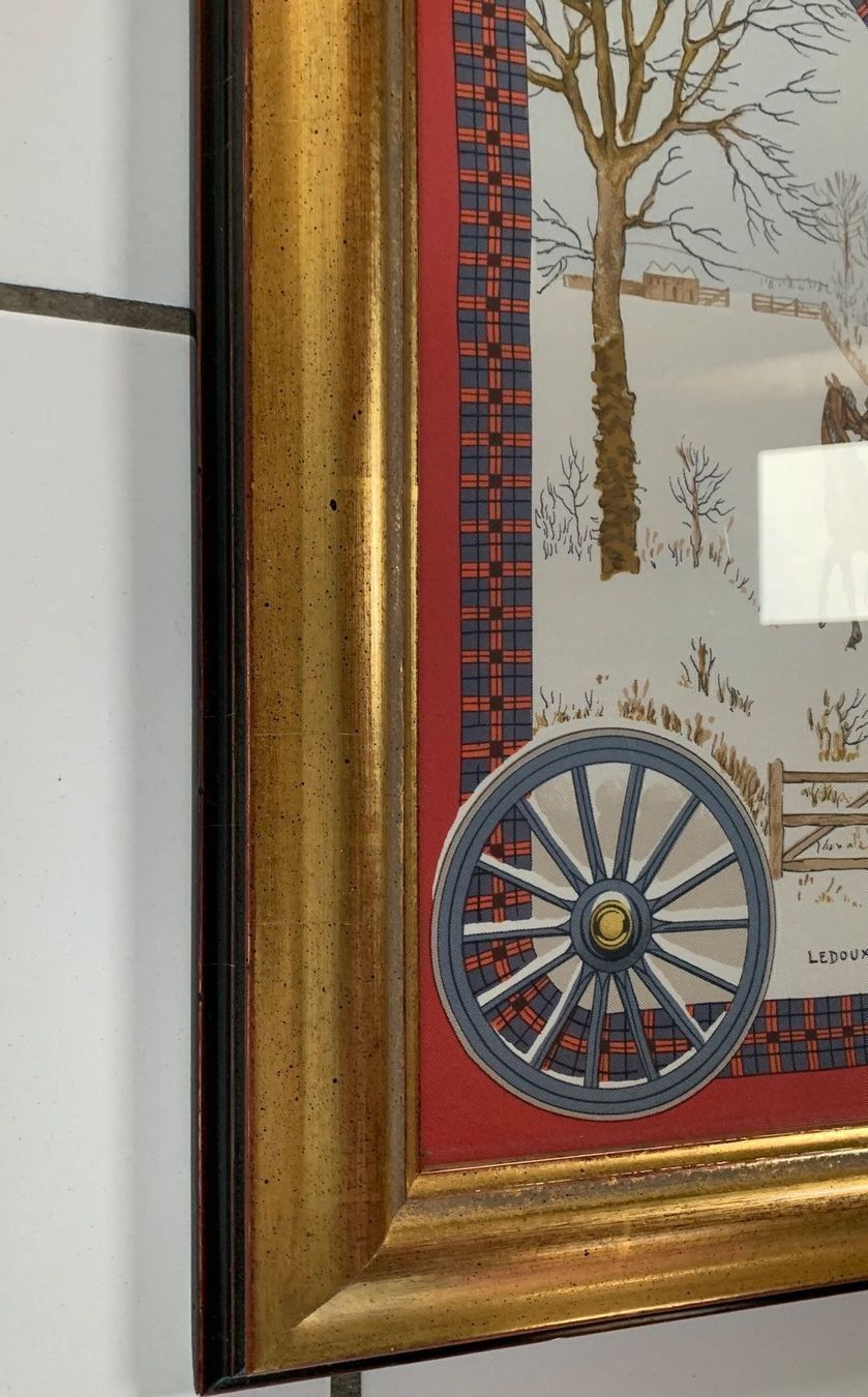 Poster & Bilder: Hermes Seidentuch eingerahmt – Gebraucht aus Burgdorf von kunterbunts01 1