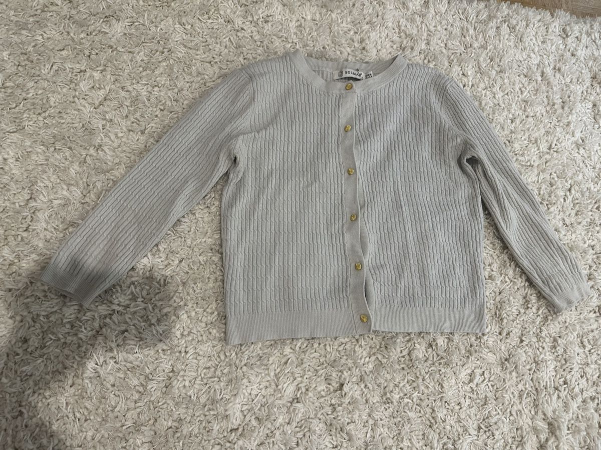 Maglioni & Felpe: Light Blue Solmar Button-Up Cardigan for Spring/Summer S-M – Usato da Genève venduto da alyonavinogradova