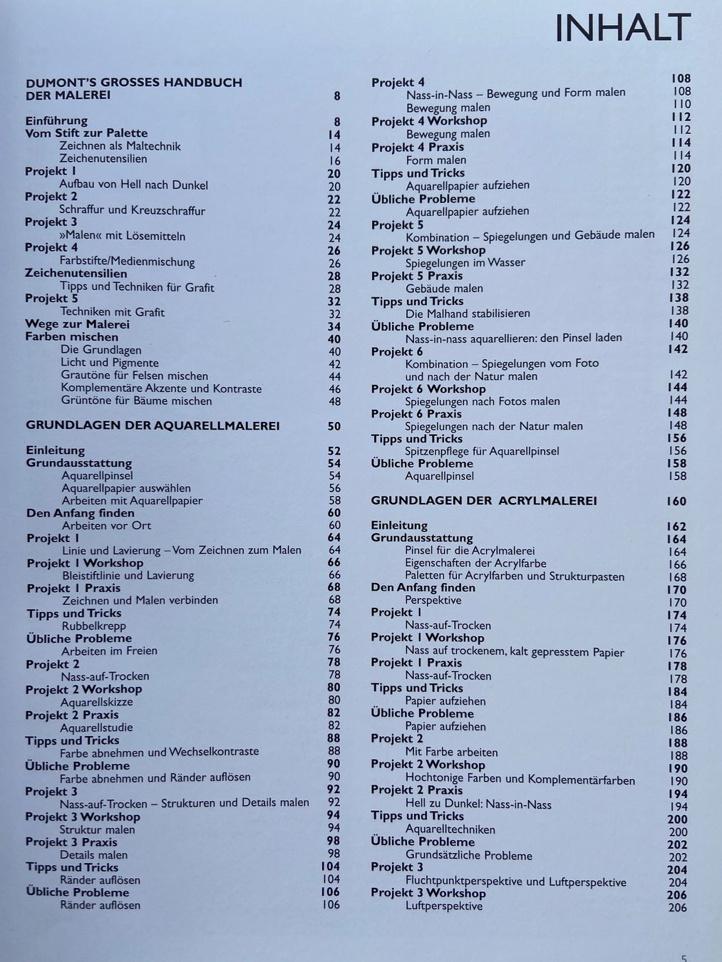Libri: Malerei - DuMont - Anleitungen, Techniken, Material – Usato da Lenzburg venduto da han_bx8b 1