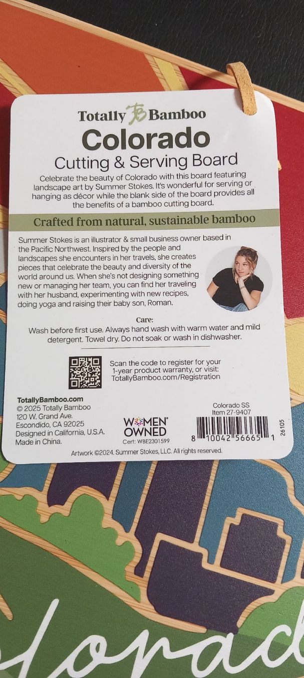 Holzartikel: Bambus Schneide- und Servierbrett – Neu und originalverpackt aus Buttikon SZ von MH1976 2