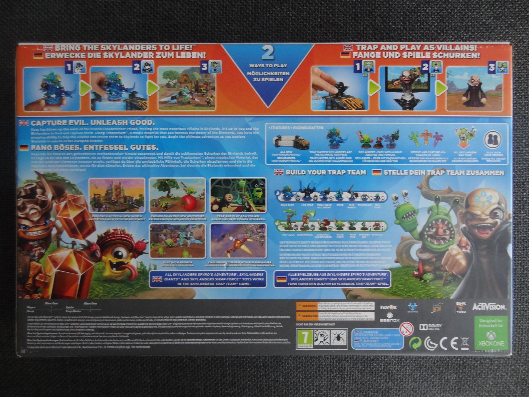 Spiele: Skylanders Trap Team Starter Pack - XBOX ONE NEU – Neu und originalverpackt aus Lyss von  1