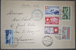 Swissair Europaflug 1939 Süd 