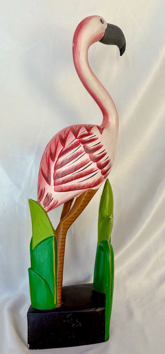 Tutte le decorazioni: Deko Flamingo aus Holz – Usato da Zürich venduto da Drahtzug 1