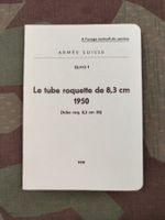 Règlement 53.112-f, Le tube roquette 8,3 cm. 1950 (tube roq.