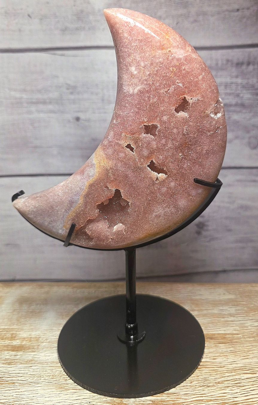 Minerali & Pietre curative: Rosa Amethyst Mond 685g – Nuovo e nell'imballaggio originale da Matzingen venduto da Shay_Crystalz