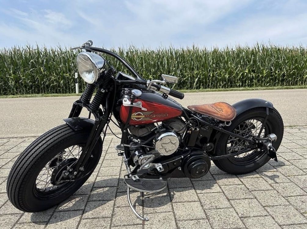 Harley-Davidson Chopper: Harley Davidson 47 WLA – Gebraucht aus Merenschwand von M3W70 3