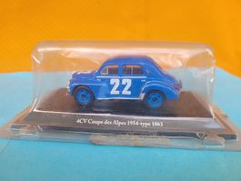 Renault 4CV Coupe des Alpes 1954 1:43