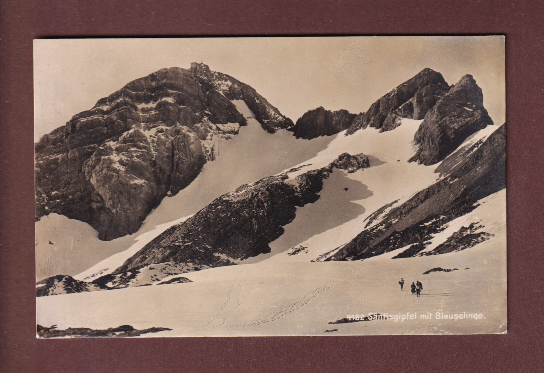 Cartes postales: SÄNTIS-GIPFEL - Blauschnee - 1926 – D'occasion à Pully par nicecards-shop