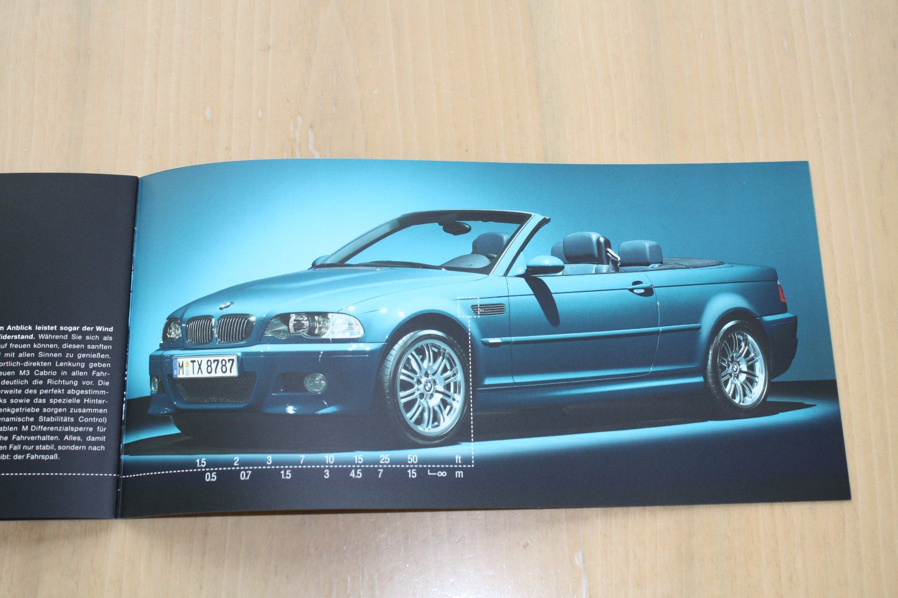 BMW Documenti: BMW M3 Cabriolet E 46 Prospekt 2001 – Usato da Wikon venduto da erwin400 5