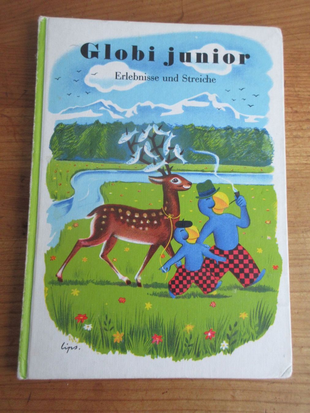 Libri: Globi Junior, 8. Auflage 1984, unbemalt – Usato da Binningen venduto da Oldfashion
