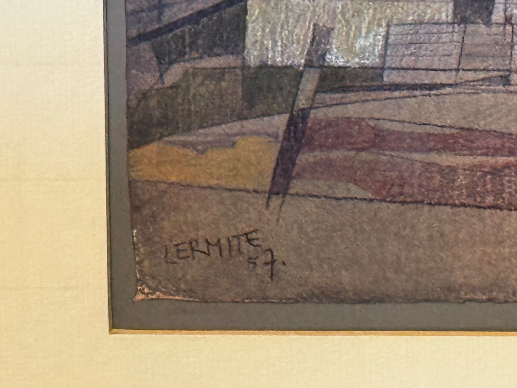 Arts picturaux & lithographies: LERMITE Jean-Pierre Serigraphie – D'occasion à Bern par Jwpm66 3