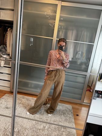 Hugo BOSS Blouse + Trousers, new