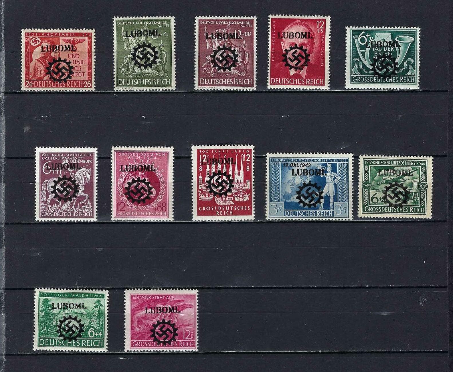 Tutti i francobolli: WKII Besetzung ** – Nuovo e nell'imballaggio originale da Altstätten SG venduto da Nandodax