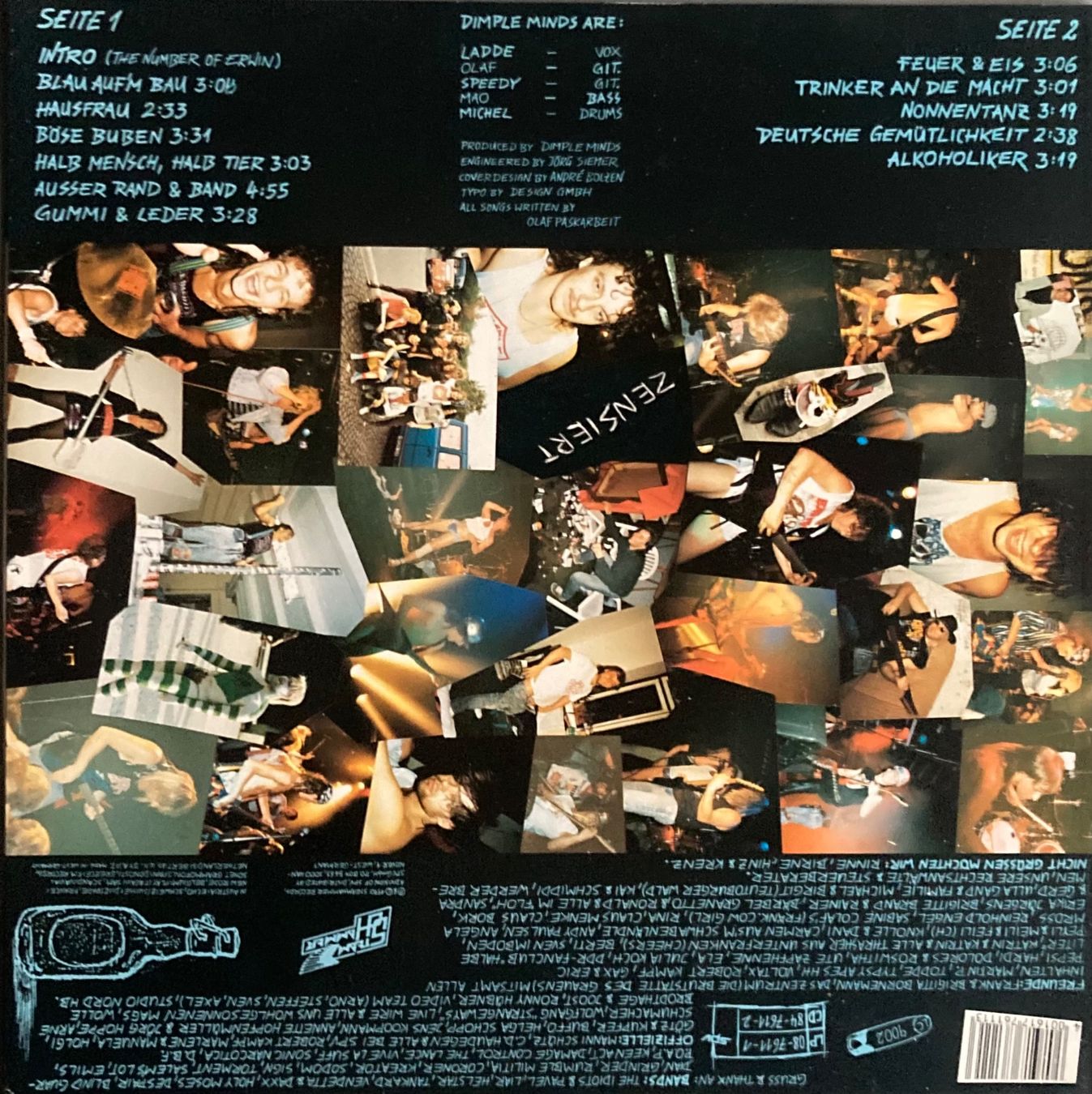 Vinyles: DIMPLE MINDS - VOLLE KELLE LIVE – D'occasion à Poliez-Pittet par Newtown-Records 1