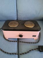 Doppelkochplatte Jura rosa funktionstüchtig alt 55